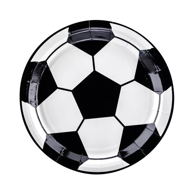 Talíře Fotbalový míč  6 ks