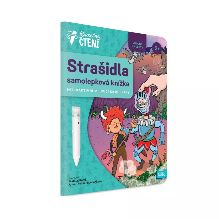 Samolepková knížka Strašidla