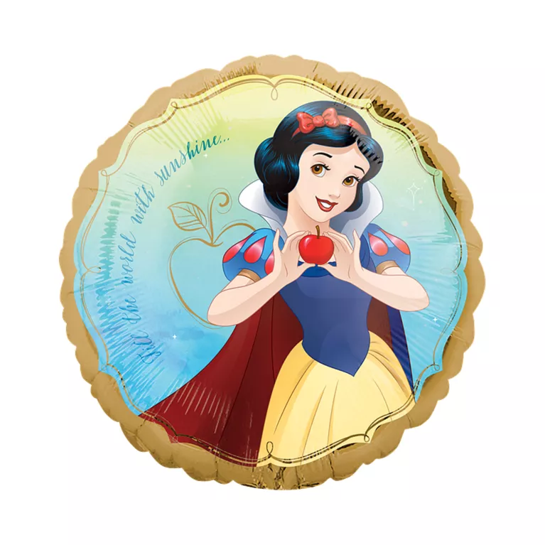 Balónek fóliový Sněhurka kolo