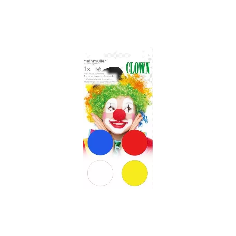 Sada barev na obličej barevná