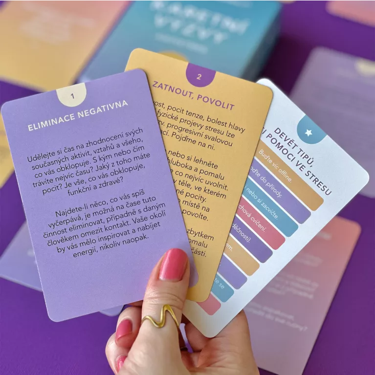 Karetní výzvy - Antistres