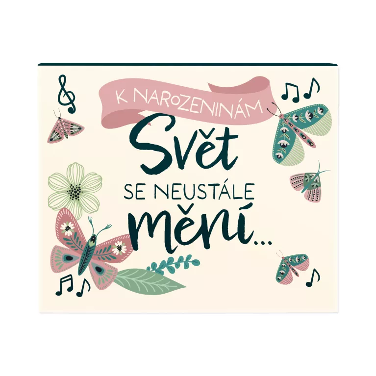 Hrací krabička - Svět se neustále mění