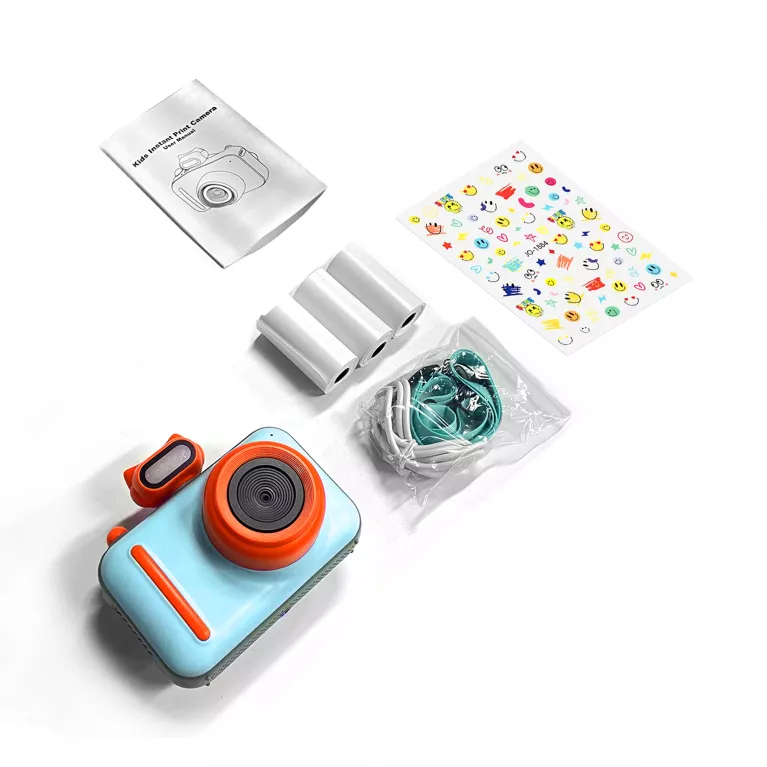 Modrý foťák s termotiskem