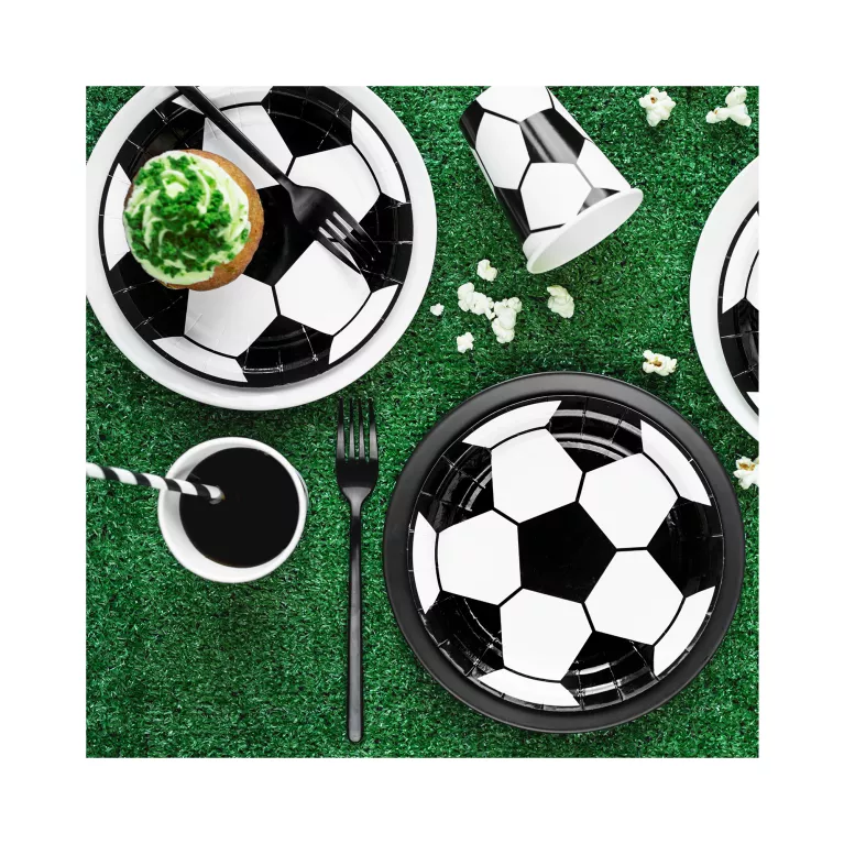 Talíře Fotbalový míč  6 ks