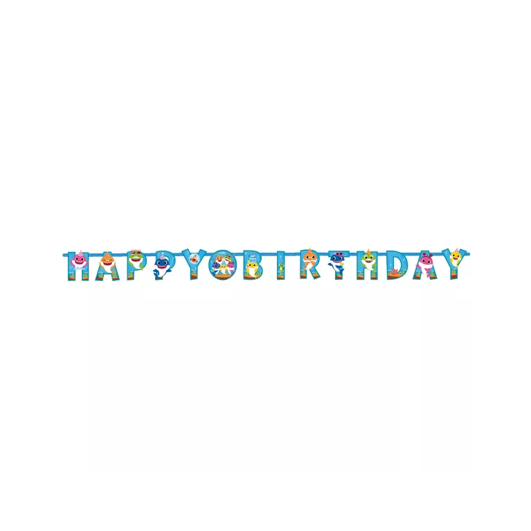 Párty Set Baby Shark 56 ks