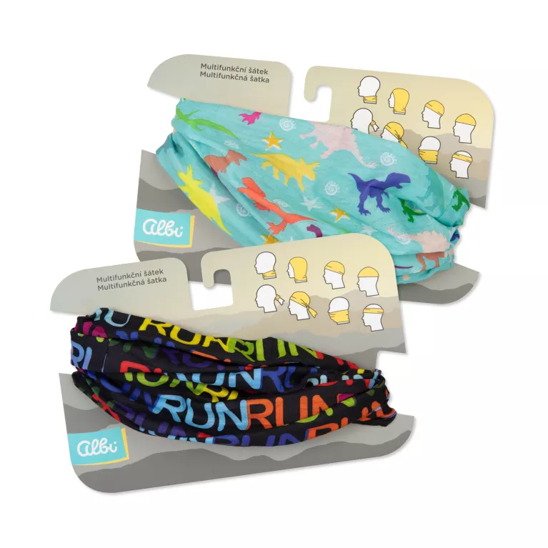 Multifunkční šátky - Reflexní pruh