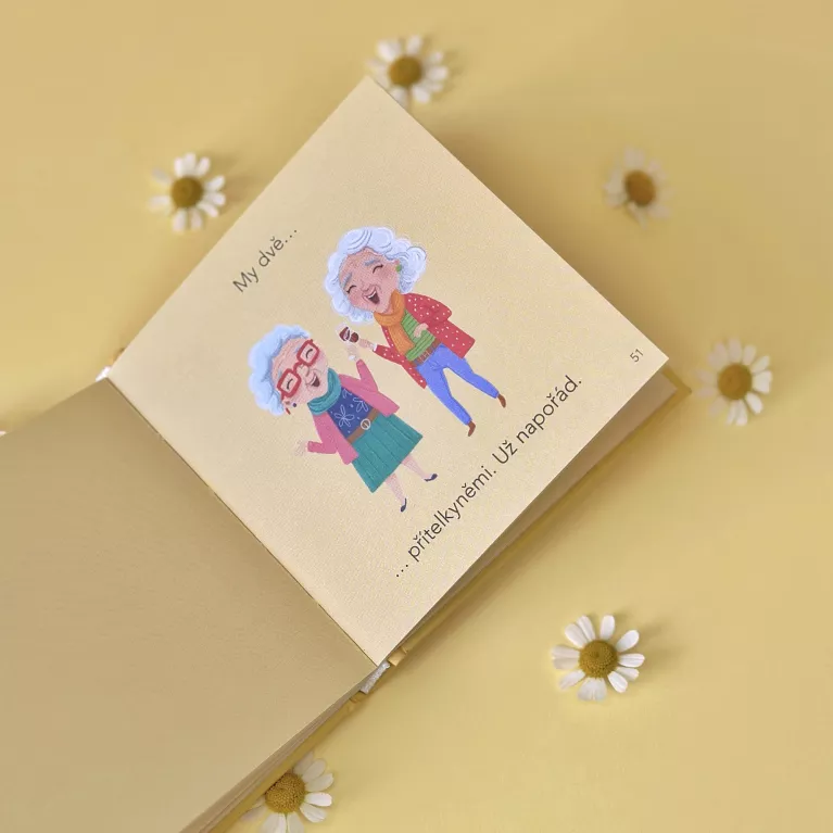 Minikniha - Pro kamarádku