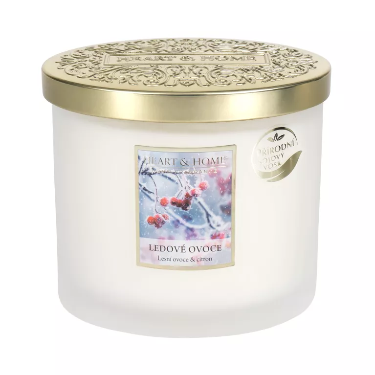 Svíčka elipsa - Ledové ovoce