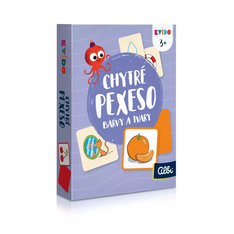 Chytré pexeso - Barvy a tvary 2. vydání