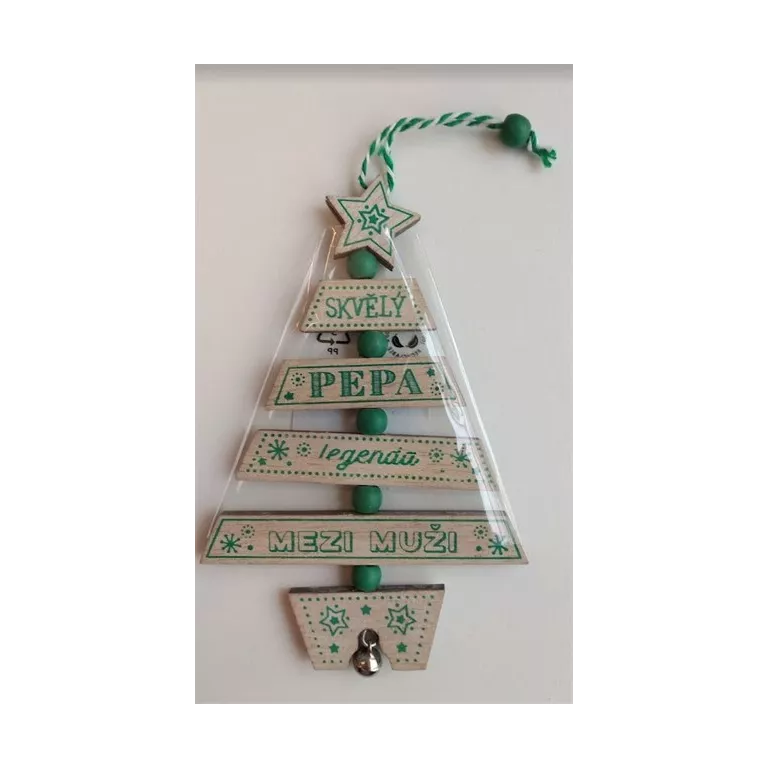 Vánoční ozdoba - Pepa