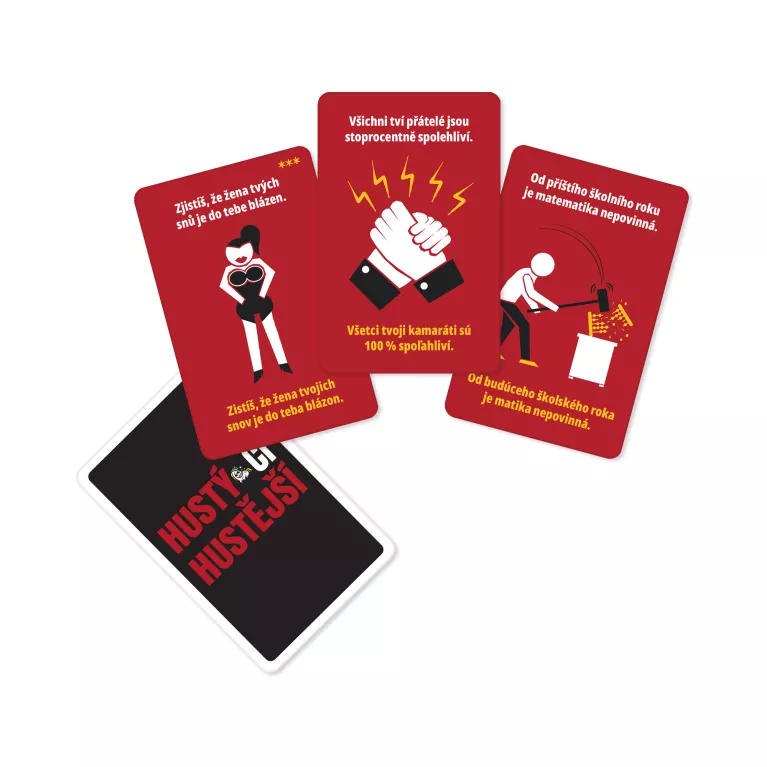 Výhodné balení - Hustý či hustější + Blbý či blbější