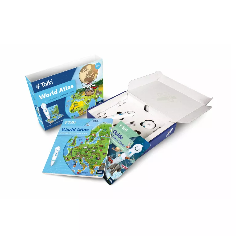 Tolki Pen + World Atlas EN