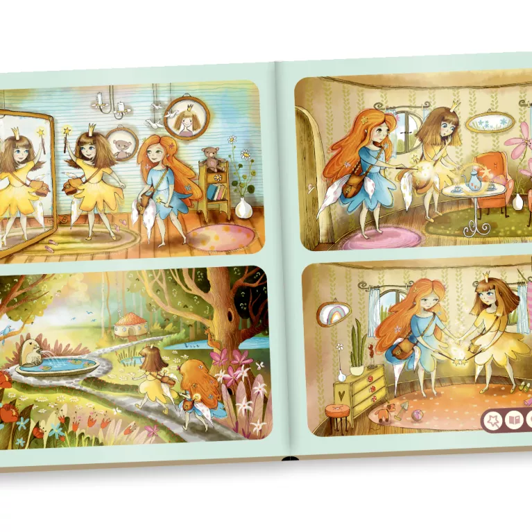 Kniha Víla a princezná SK