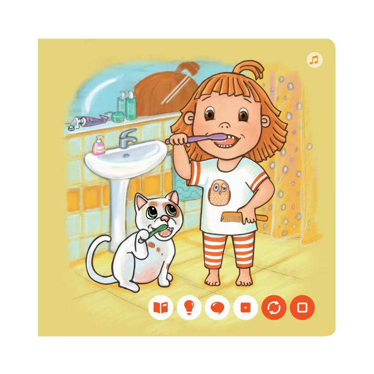 Minikniha pro nejmenší - Denní činnosti