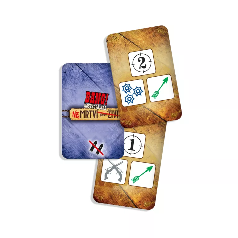 Bang! kostková hra - NEmrtví nebo živí