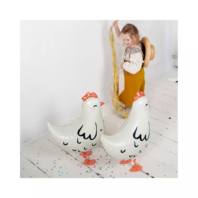 Balónek chodící Slepice