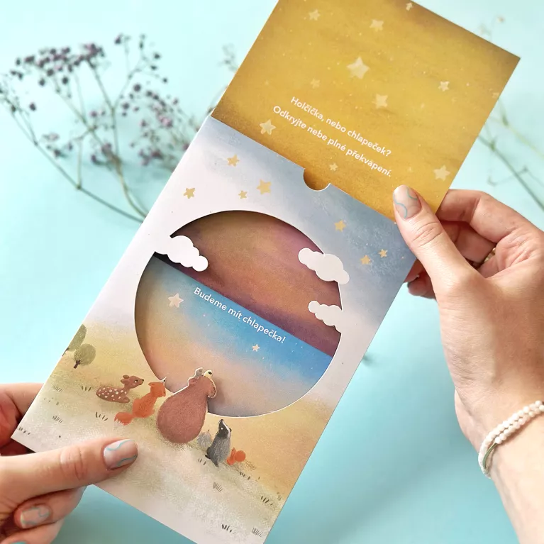 Odhalení pohlaví miminka - Budeme mít chlapečka