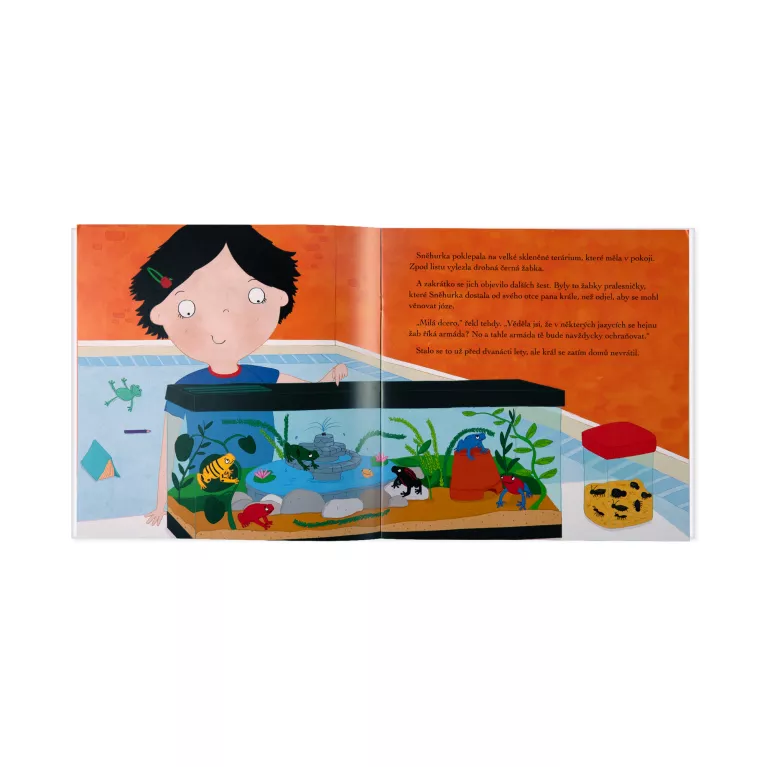 Sněhurka a sedm trpasličích žab