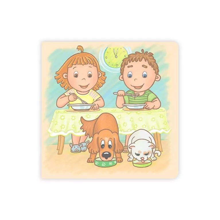 Minikniha pre najmenších - Denné činnosti SK