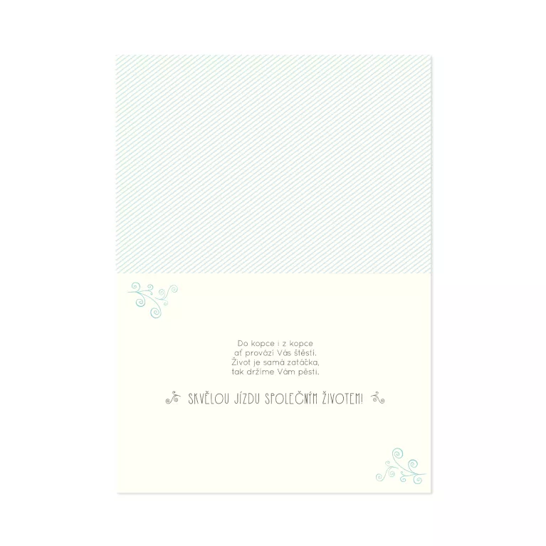 Svatební přání - Dvojkolo