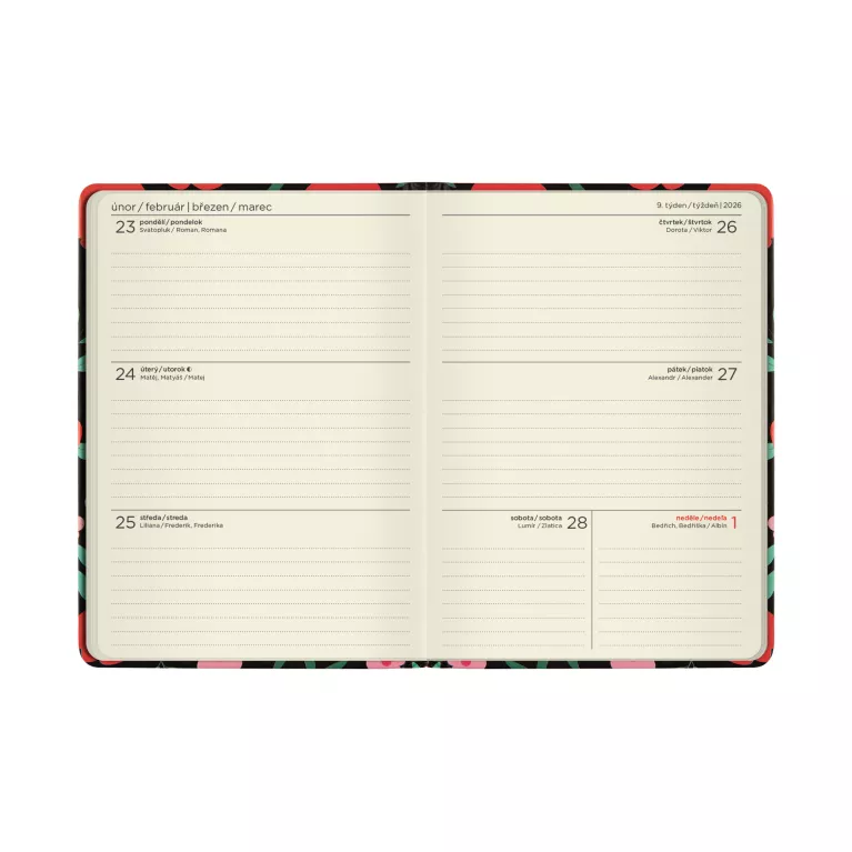 Týdenní diář - Růžičky