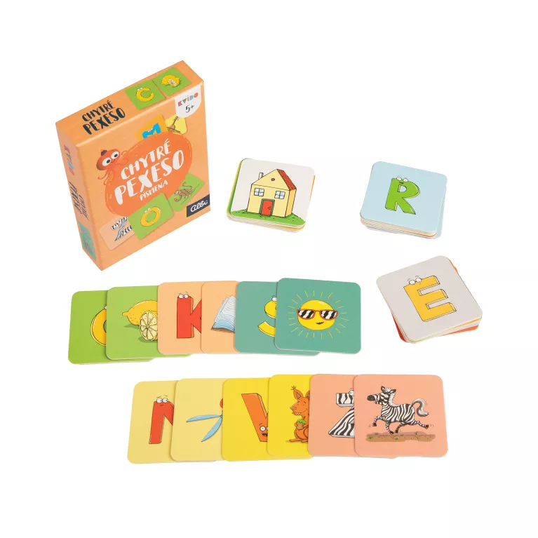 Chytré pexeso - Písmena 2. vydání