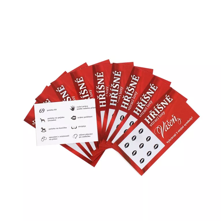 Hříšné stírací losy - Vášeň