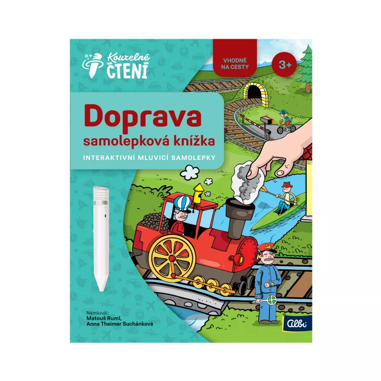 Samolepková knížka Doprava