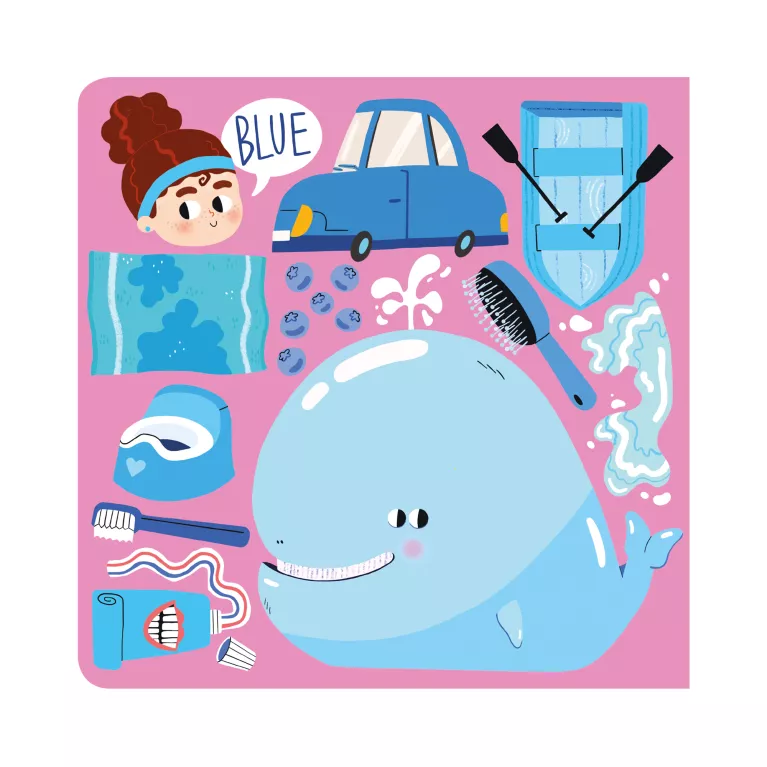 Kniha My First Book of Colours