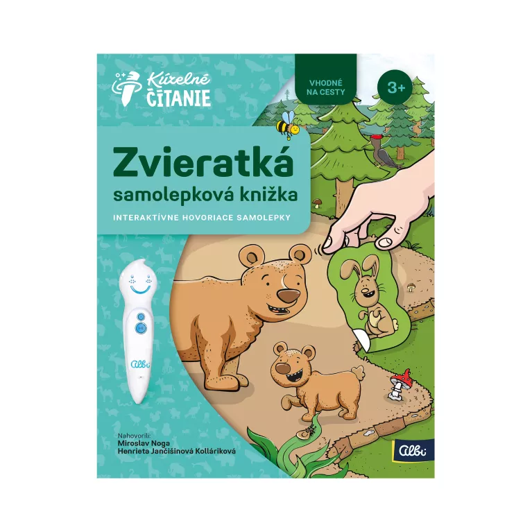 Samolepková knížka Zvieratká SK