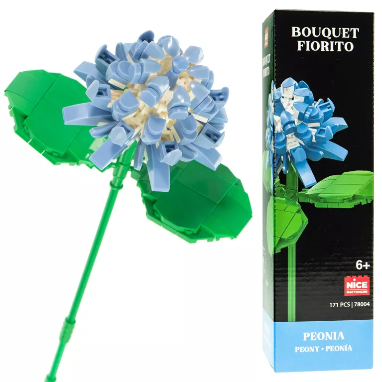 Květinová stavebnice - Pivoňka