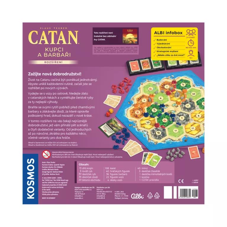 Catan - Kupci a barbaři