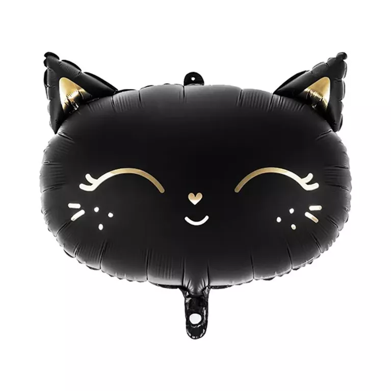 Balónek fóliový Holky kočka černá