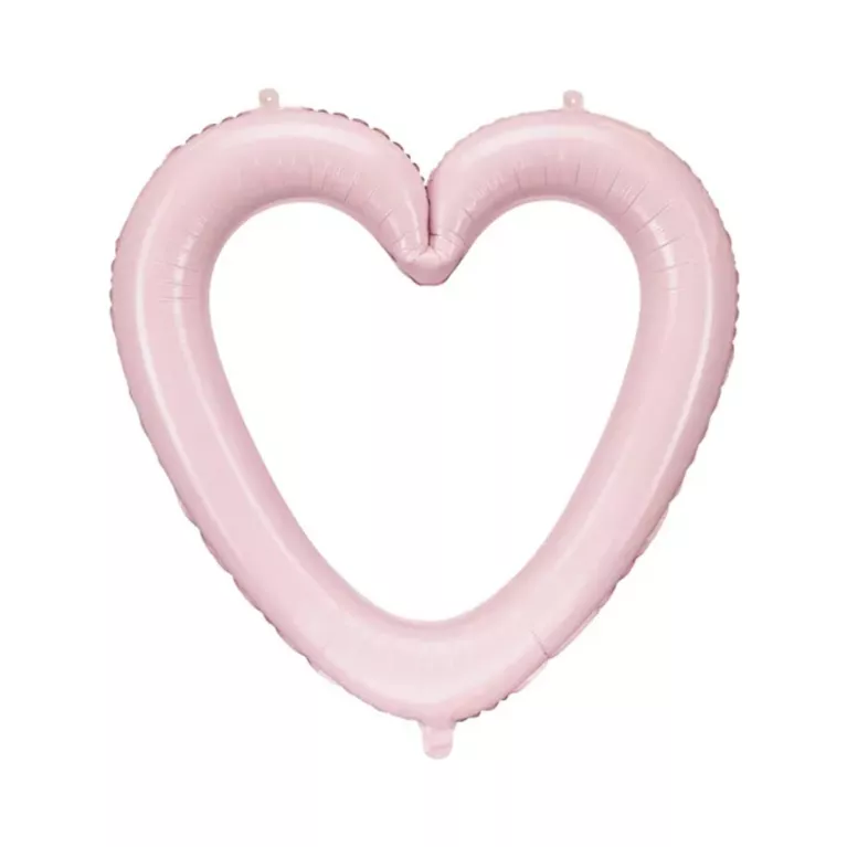 Balónek fóliový Srdce růžové
