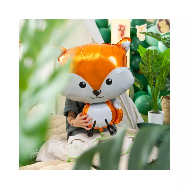 Balónek fóliový Liška