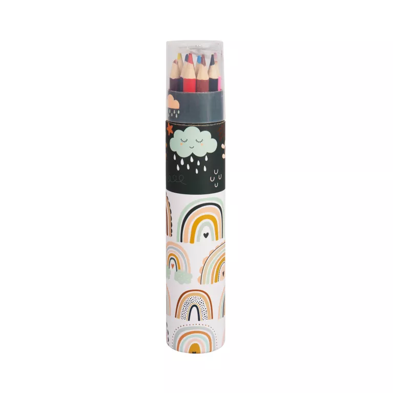 Pastelky v tubusu - Duha