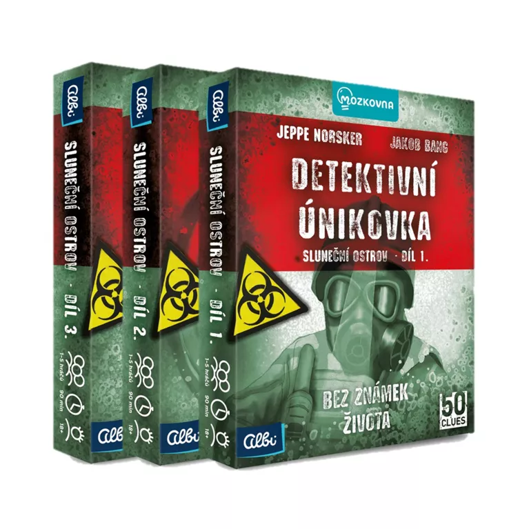 Detektivní únikovka: Sluneční ostrov - Kompletní trilogie