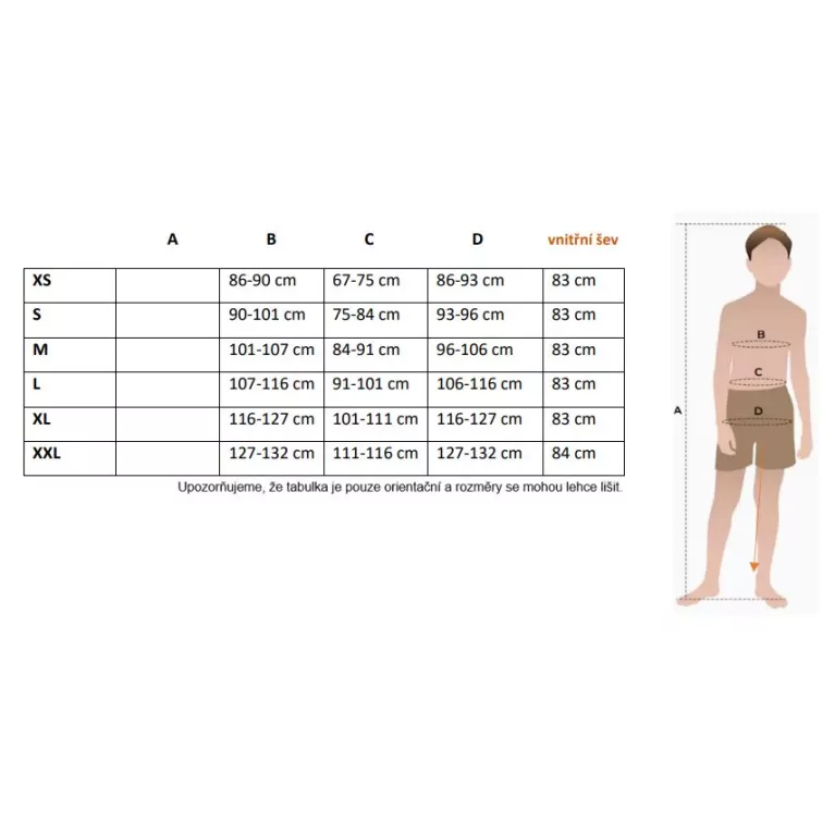 Kostým Plavec retro modrý vel.S