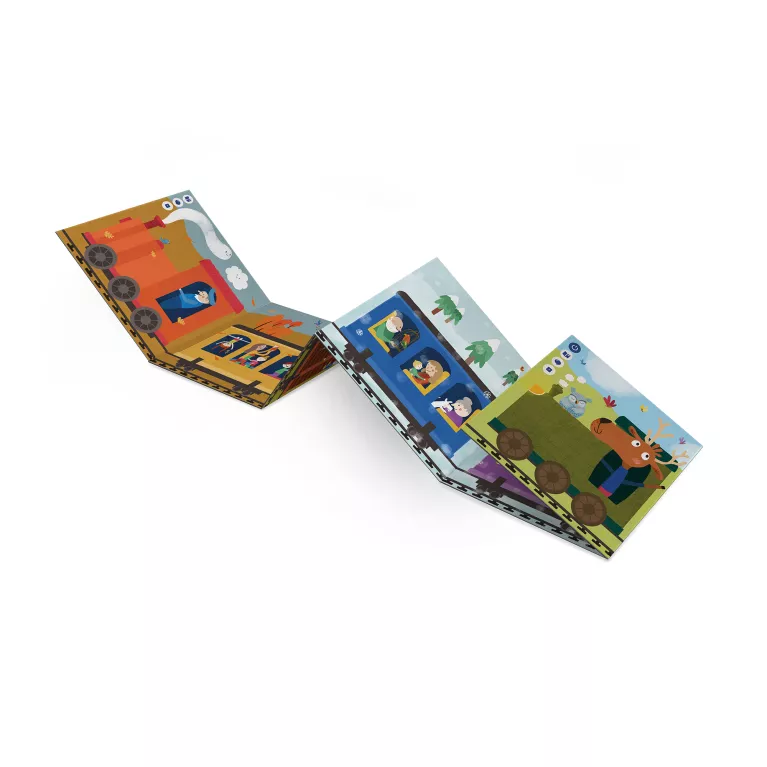 Leporelo Vlakem celým rokem