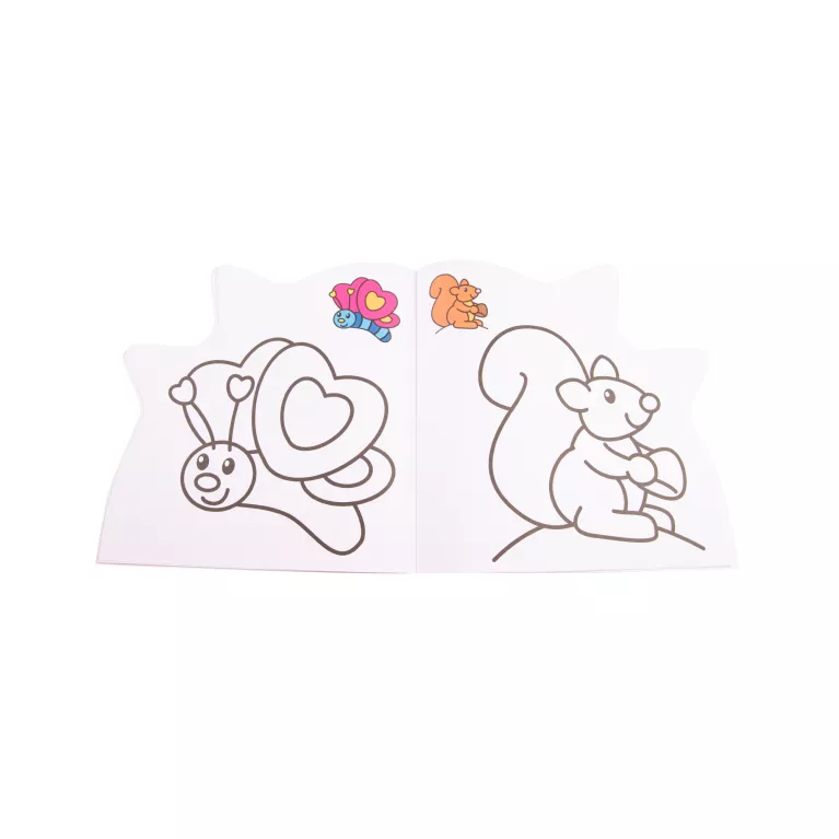 Tvarované omalovánky: Sova - Kvído