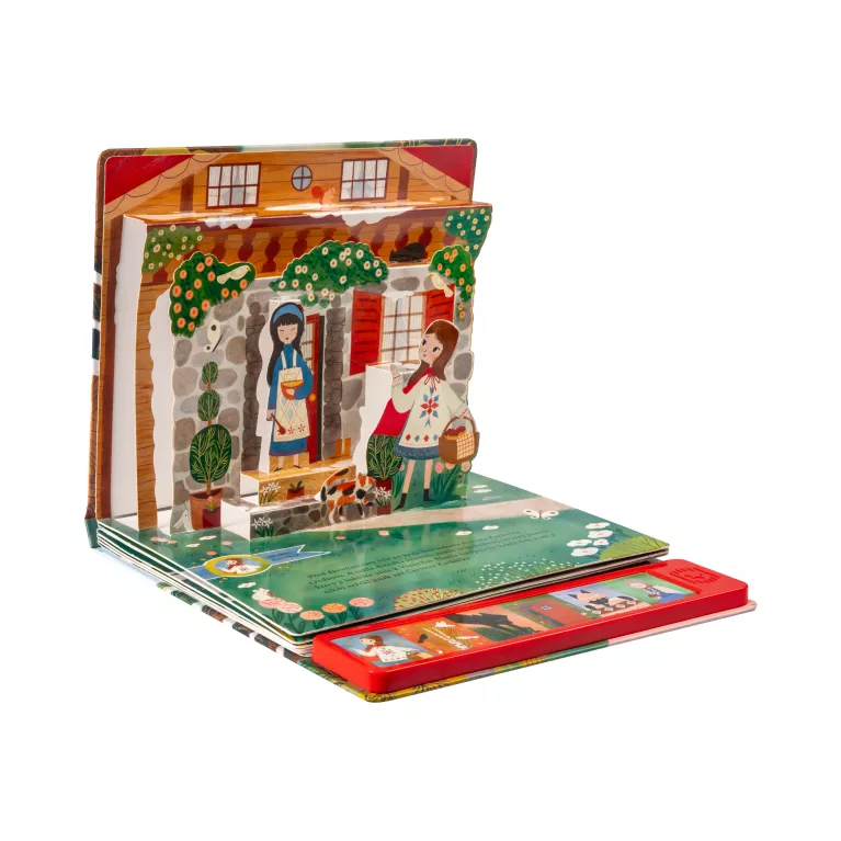 Červená Karkulka - Zvuková 3D kniha