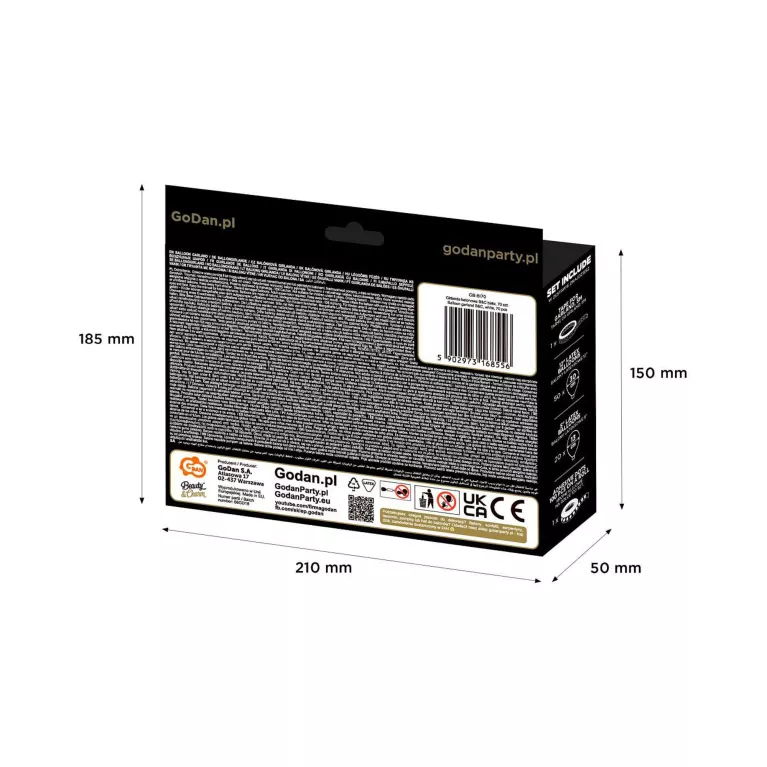 Balónková girlanda bílá 70 ks