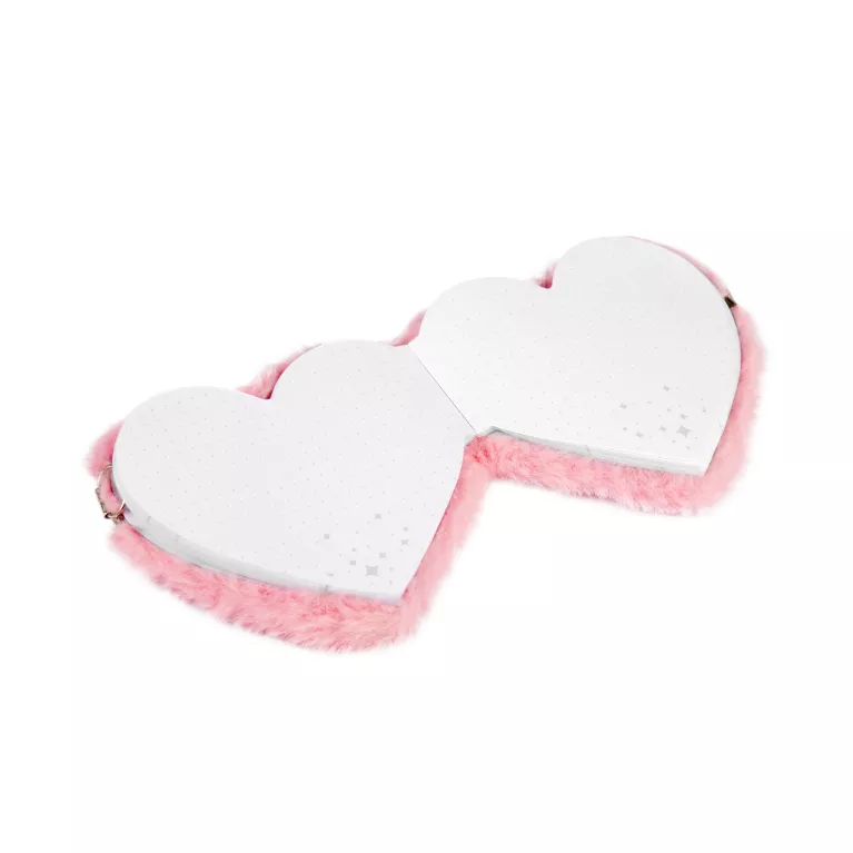 Chlupatý blok se zámkem - Srdce