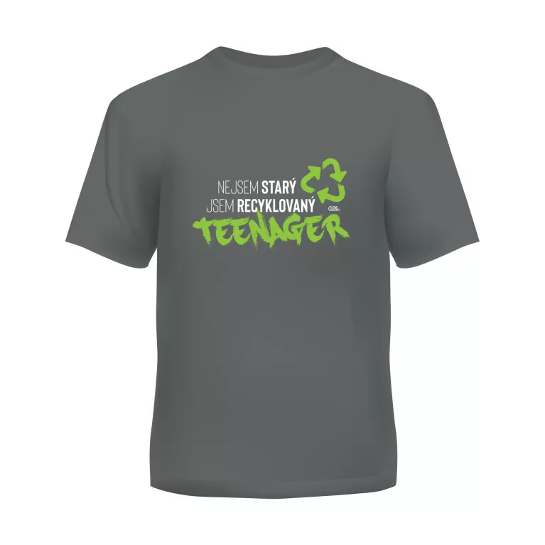 Pánské tričko - Recyklovaný teenager