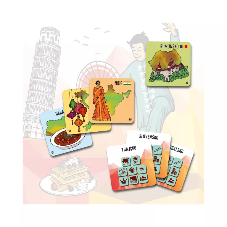 Chytré kostky - Svět