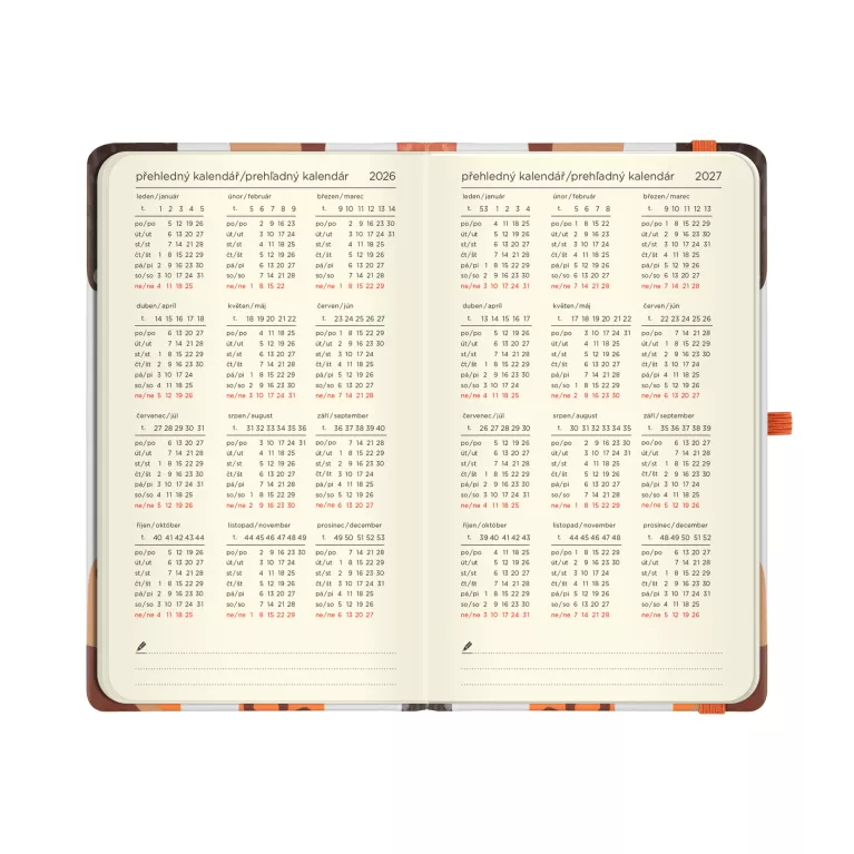 Kapesní diář - Kočičí tlapky