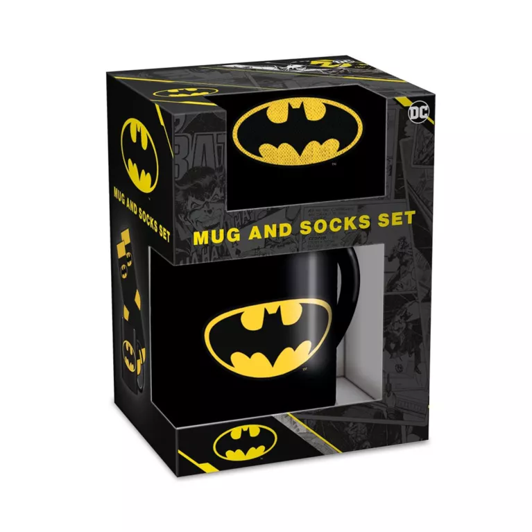 Sada hrnek a ponožky - Batman