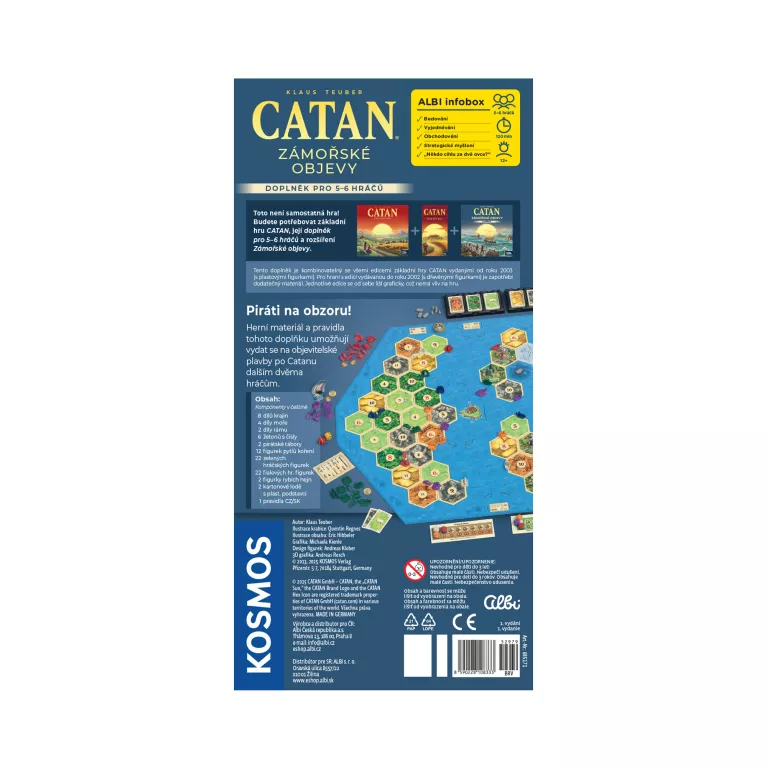 Catan - Zámořské objevy 5-6 hráčů
