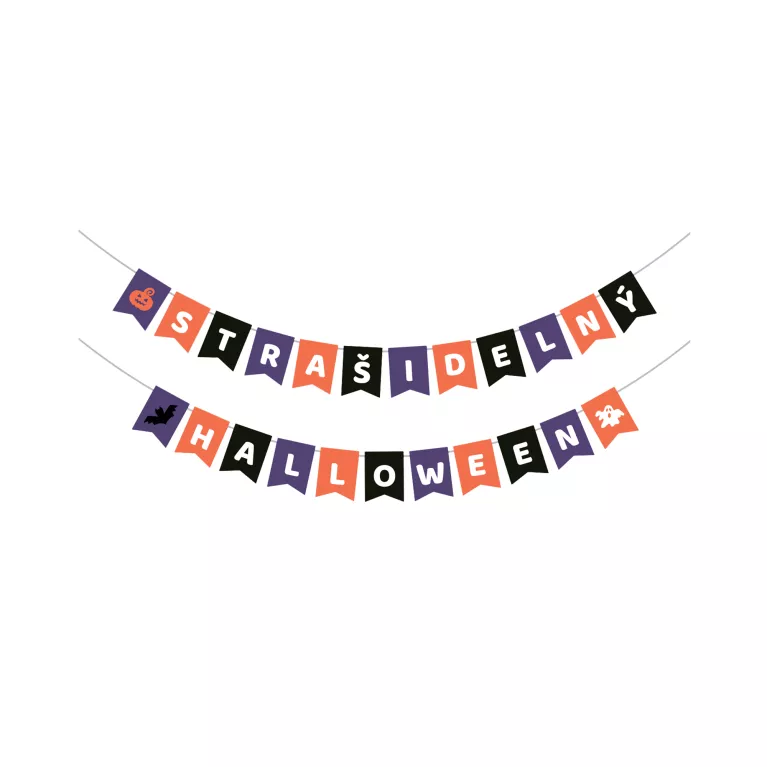 Banner Strašidelný Halloween