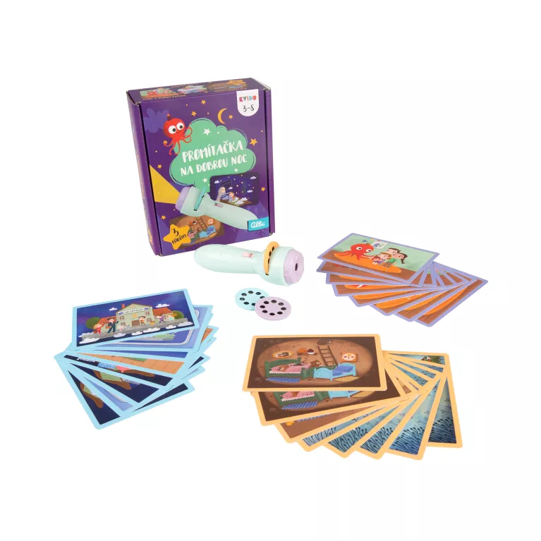 Zelená promítačka na dobrou noc - Kvído